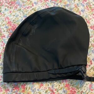 Hairbrella Black Adjustable Swim Cap New